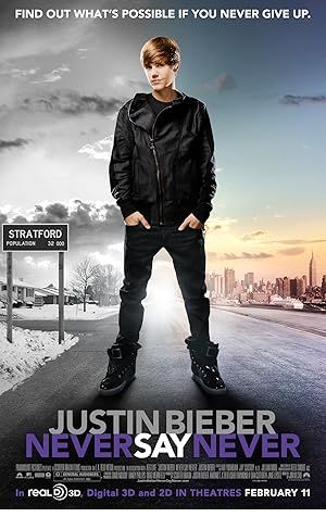 Justin Bieber: Never Say Never Poster Image