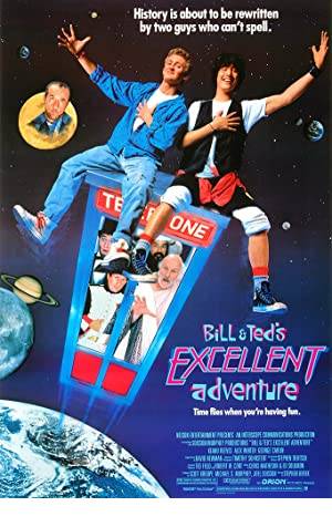 Bill & Ted's Excellent Adventure Poster Image