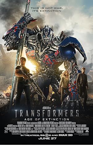 Transformers: Age of Extinction Poster Image