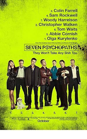 Seven Psychopaths Poster Image