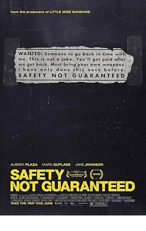 Safety Not Guaranteed Poster Image