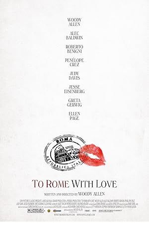 To Rome with Love Poster Image