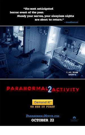 Paranormal Activity 2 Poster Image